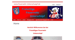 Desktop Screenshot of feuerwehr-unterschuepf.de